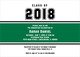 Green Band Class Of Graduation Invitations Image 4 of 5